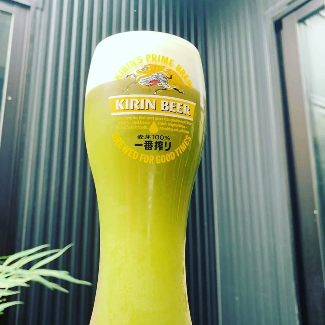 お茶ビール